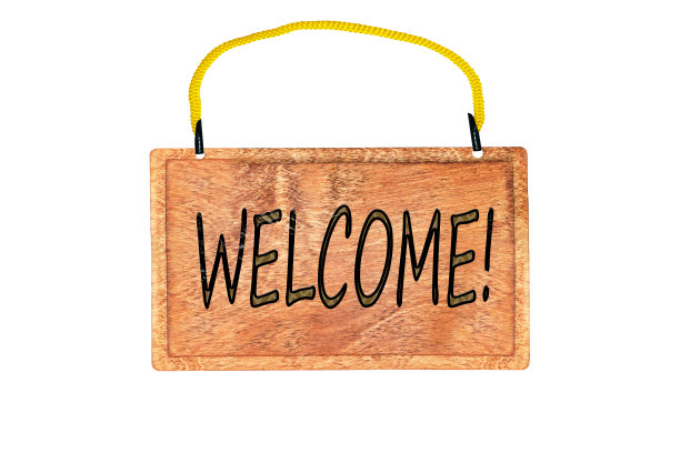 木制的天然黑板招牌，标志，一块涂漆胶合板，乡村背景的文字，孤立在白色背景上，图片下载