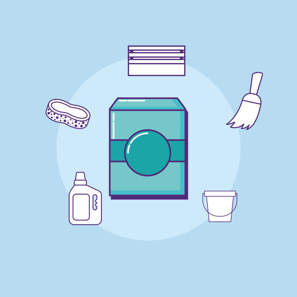 清洁用品设计图片下载