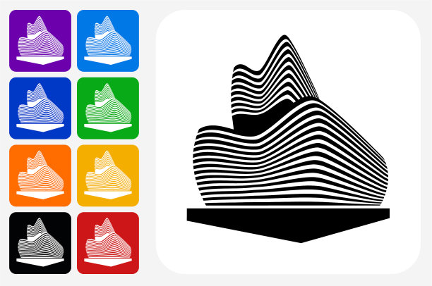 建筑物图标广场按钮设置图片下载