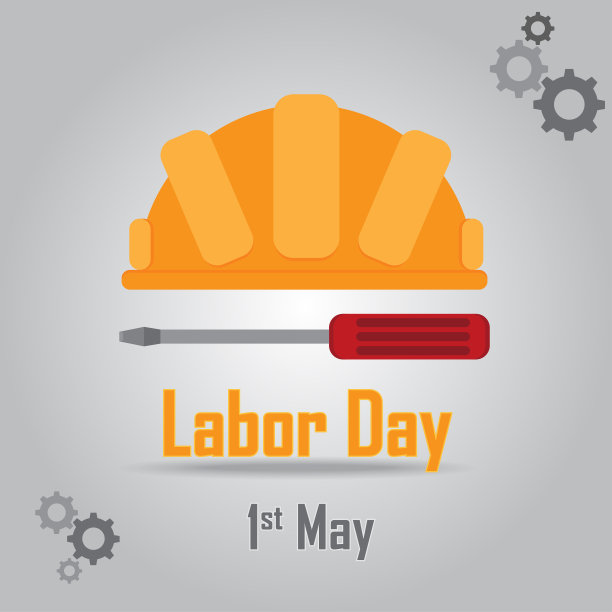 劳动节矢量背景设计图片下载