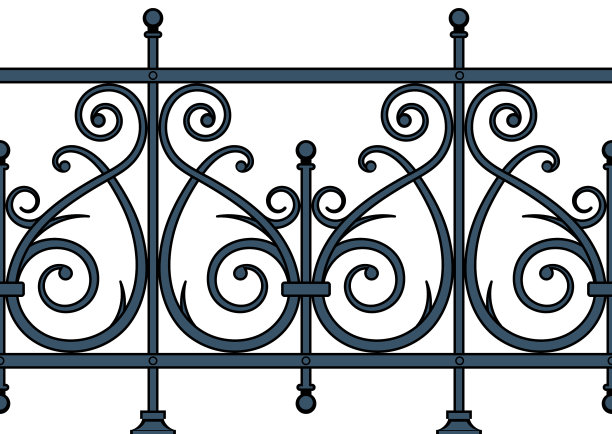 铁艺栅栏图片下载