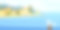 美丽的海景，南部城市靠海，房子，卡通，船，矢量，插图图片下载