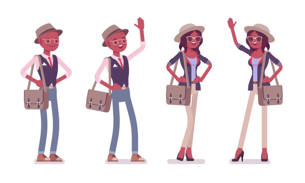 21、男人聪明潇洒潇洒，女人迷人积极向上图片下载