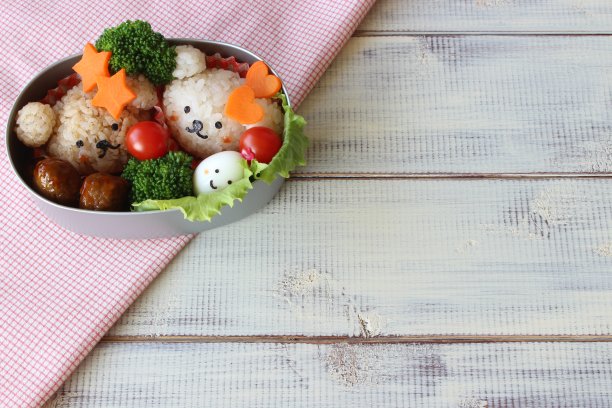 可爱小熊的午餐盒图片下载