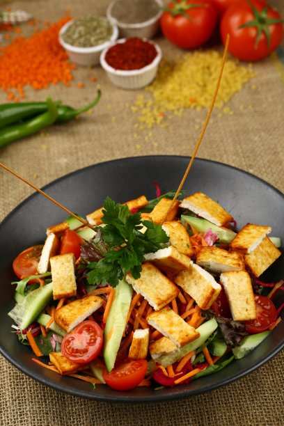 健康绿色沙拉图片下载