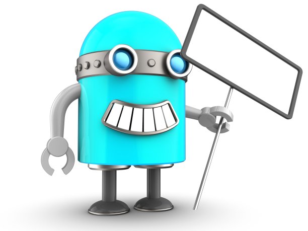 3d机器人在白色图片下载