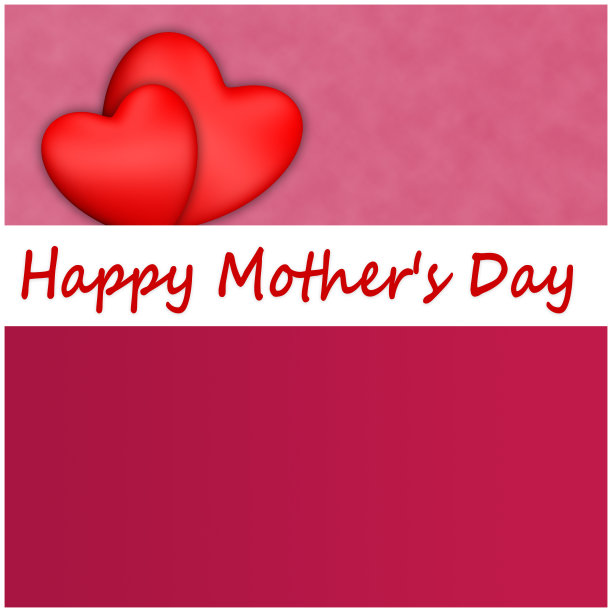 母亲节心3D快乐图片下载