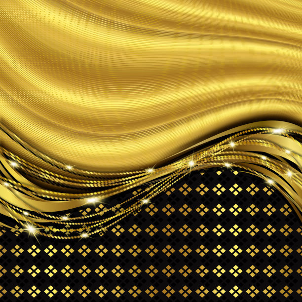 闪亮的金色和黑色背景图片下载