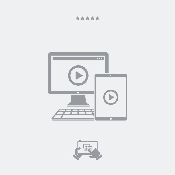 多设备视频或音乐流媒体图片下载