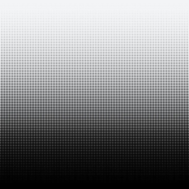 白色背景上的半色调点图片下载