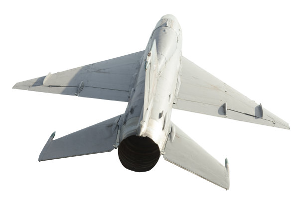 军用飞机被白色隔离图片下载