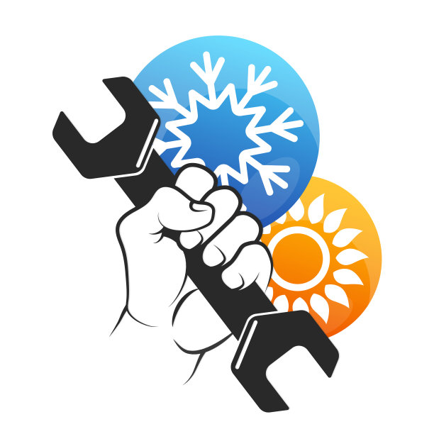 手中的空调维修扳手图片下载