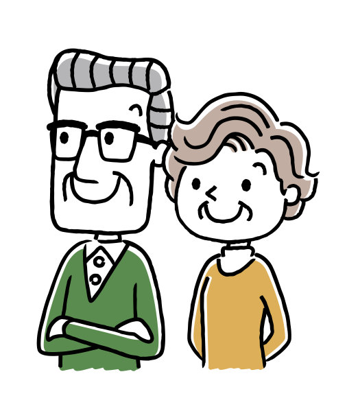 老年夫妻:老年，未来图片下载