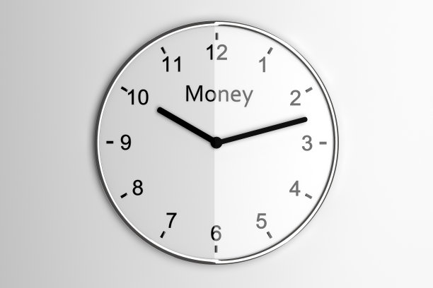 钱时钟图片下载