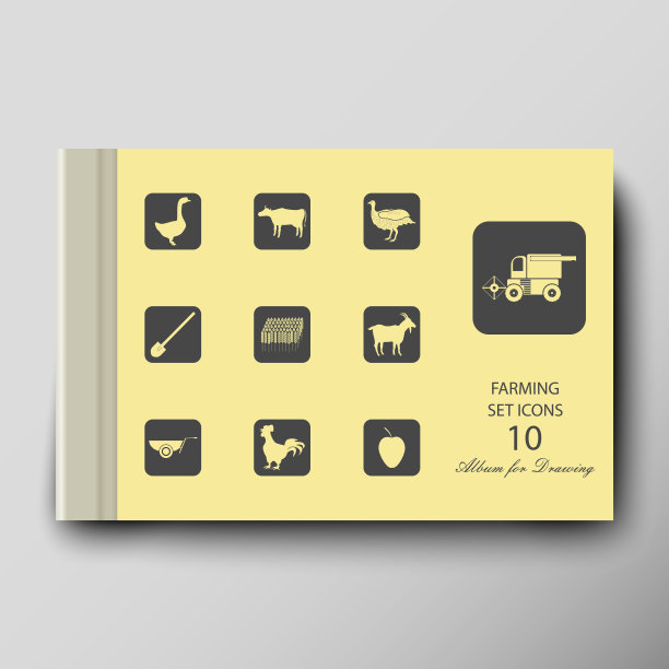 绘画方面的专辑。单张封面呈现抽象几何背景图片下载