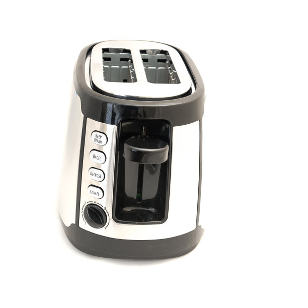 烤面包机孤立的白色背景图片下载