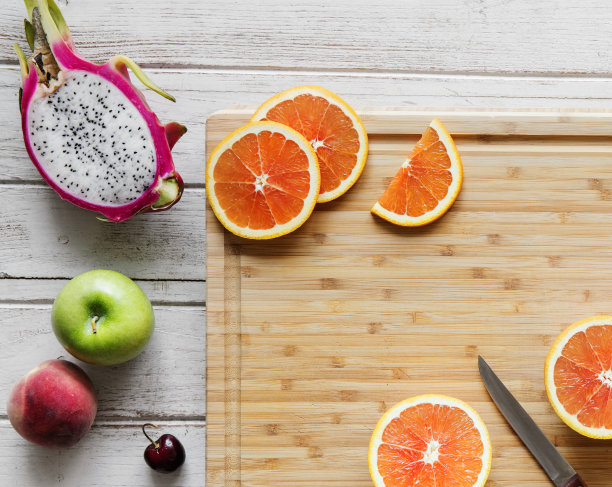 热带柑橘类水果背景图片下载