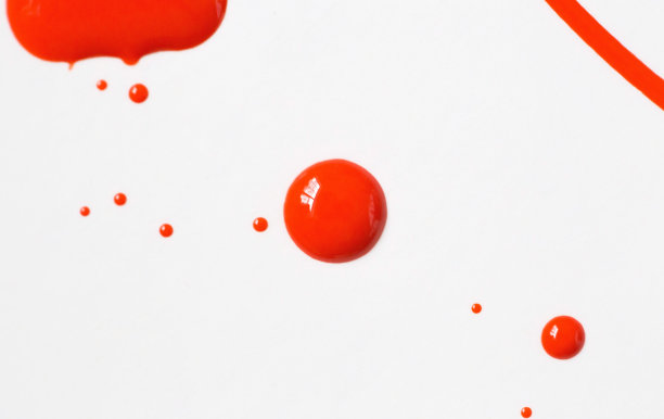 橙色的指甲油图片下载