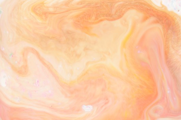 多色抽象背景上的液体，多色图案与红色油漆离婚，空白为设计师，明亮的纹理上的白色背景，极简主义，艺术图片下载