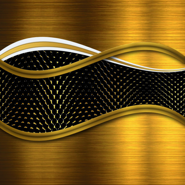 闪亮的企业创意金和黑色背景图片下载