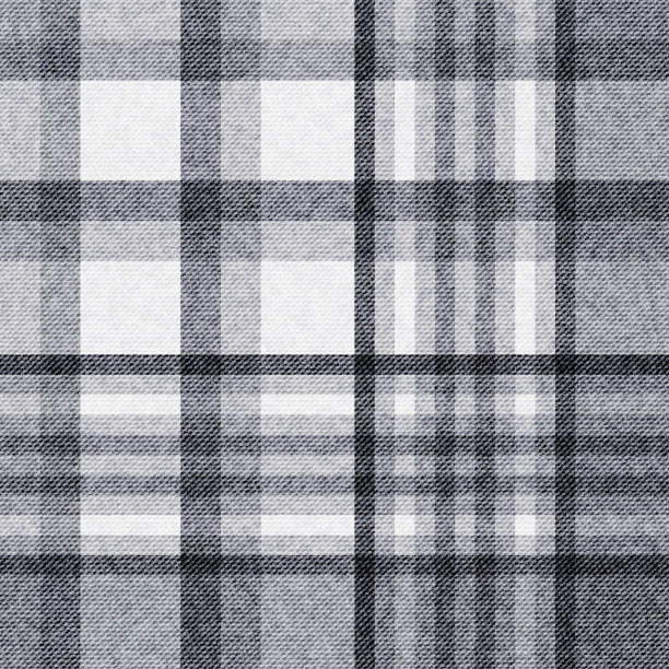 模板的格子无缝背景，格子织物，矢量背景图片下载