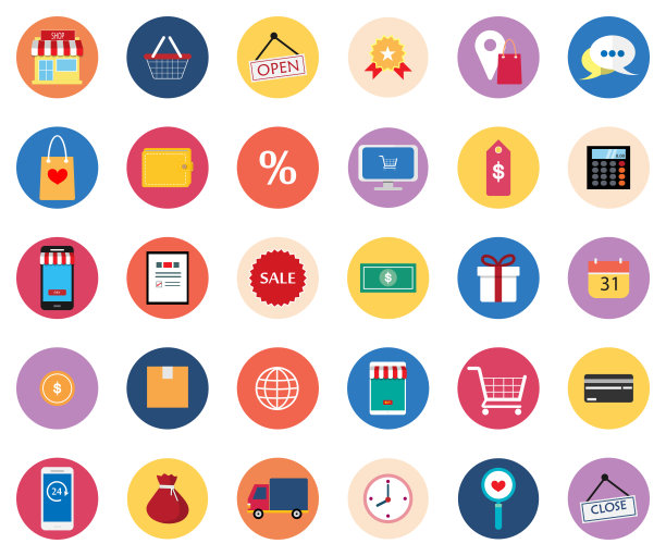 插图是一个图标或符号。关于金融业务可以作为背景墙纸或装饰印刷。图片下载