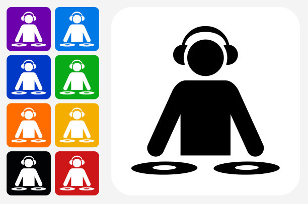 DJ图标广场按钮设置图片下载