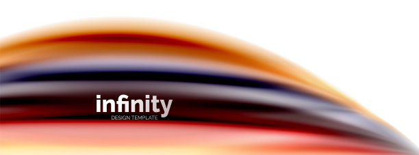 流动的流体颜色矢量，模糊的彩色3d凝胶形状上的白色图片下载