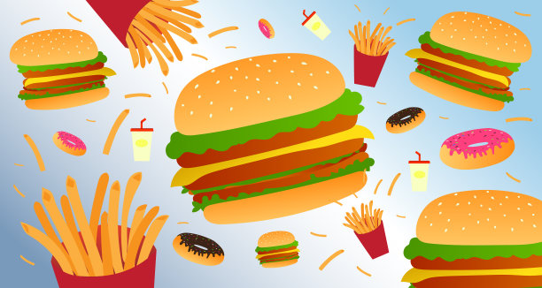 快餐。图片下载