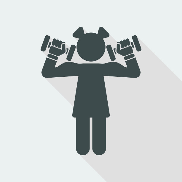 矢量插图的健身房为妇女图片下载