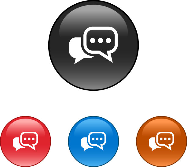 气泡图标图片下载