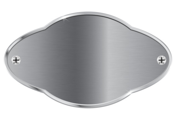 金属板。装饰形状铭牌图片下载