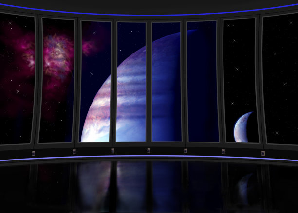 科幻室内船图片下载