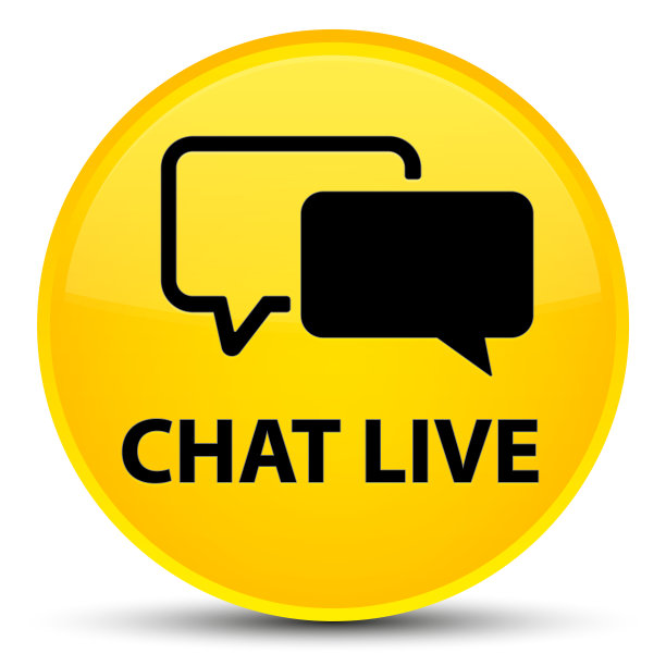 聊天直播专用黄色圆形按钮图片下载