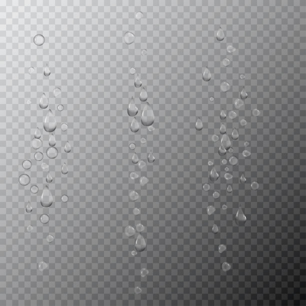 气泡水下质地，矢量泡沫空气，气体或清洁的氧气泡沫水下。现实气泡香槟饮料图片下载