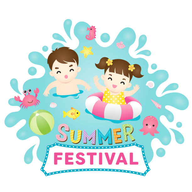 夏天的节日素材图片