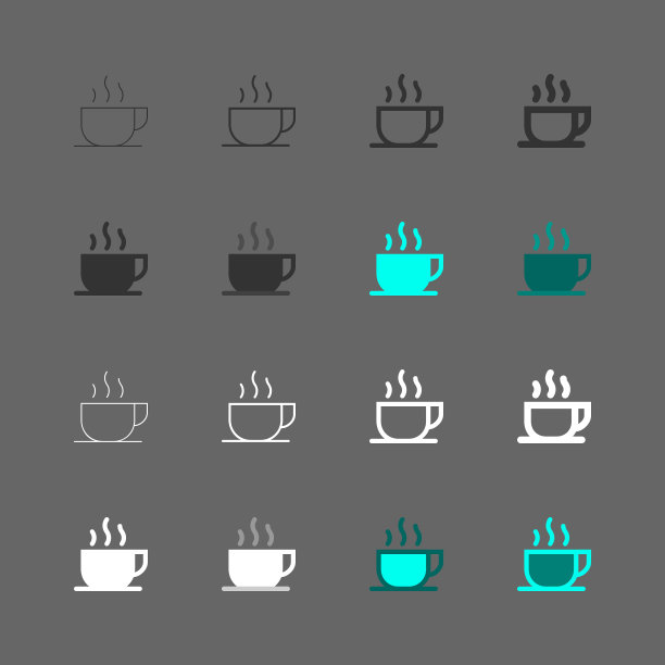 热咖啡图标-多系列图片下载