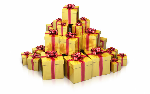 礼品盒素材图片