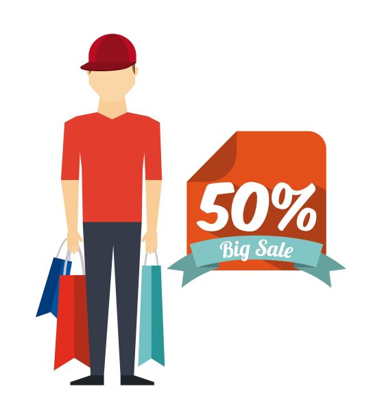 购物的人设计图片下载