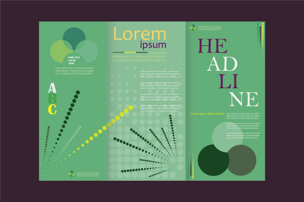 绿色的三倍的模板图片下载