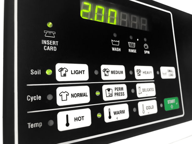 自助洗衣店素材图片