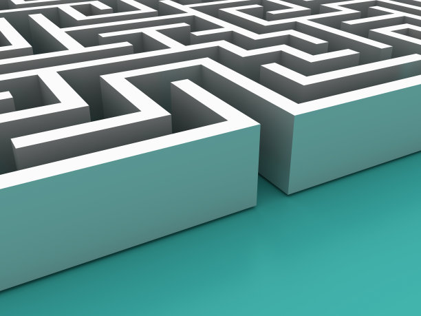 迷宫入口- 3D渲染图片下载