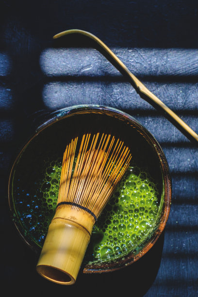 抹茶。素材图片