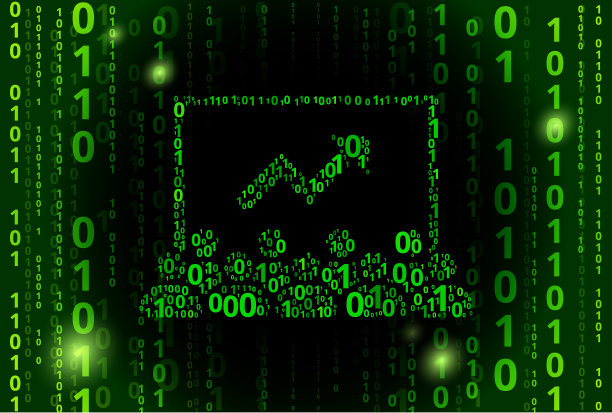 表示二进制码向量模式背景图片下载