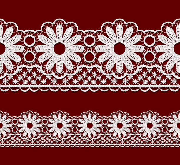 无缝镂空花边花边。图片下载