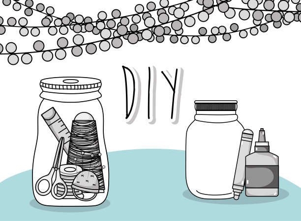 自己做手工艺概念图片下载