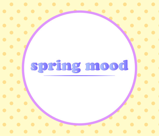 摘要spring背景与地方为您的文本。向量图片下载