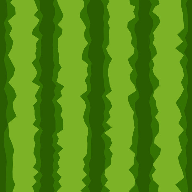 西瓜绿皮无缝图案图片下载