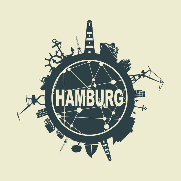 商港抽象图片下载