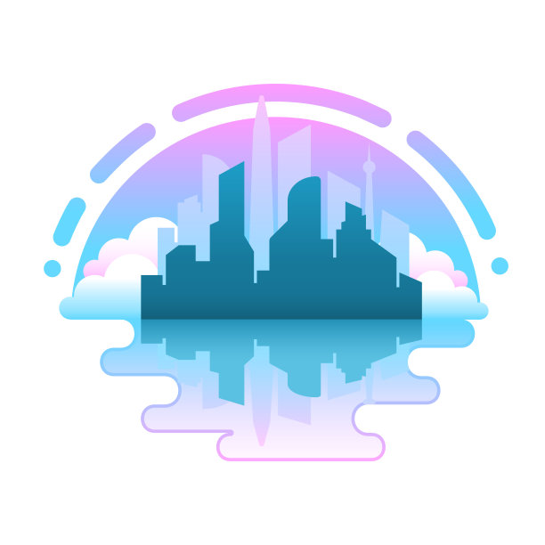 城市的轮廓图片下载